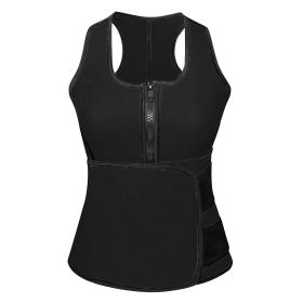 Waist Trainer For Women Body Shaper Waist Slimmer Clincher Trimmer for Weight Loss (Option: Black_M)