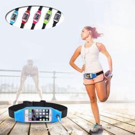 BOOST BELT Exercise Essential Pouch and Smartphone Case (Color: Soft Pink, size: 5.5 Inch (iPhone 6 Plus / Samsung Note Etc.))